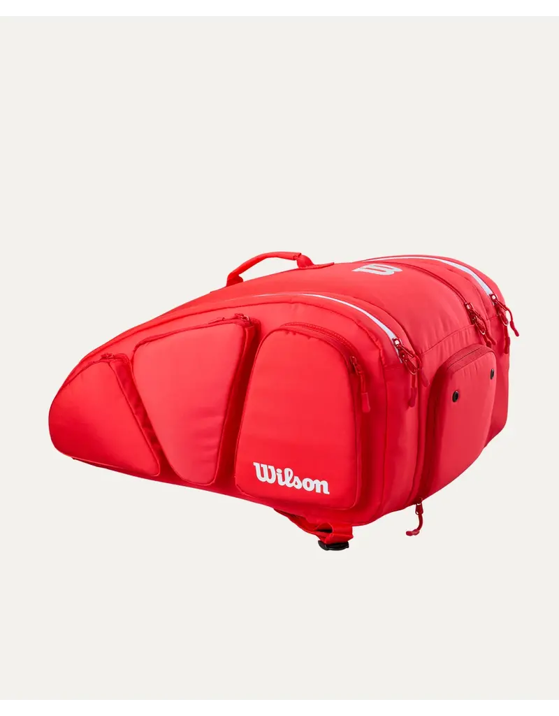 Wilson PICKLEBALL SUPER TOUR RED BAG Red