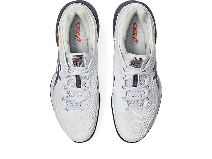 Court FF 3 White/Greyish Purple Men's Shoe - Tennis Topia