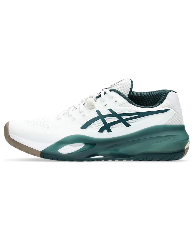 Asics GEL-RESOLUTION X WHITE/SAXON GREEN