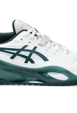 Asics GEL-RESOLUTION X WHITE/SAXON GREEN