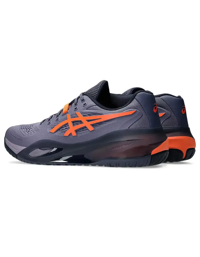 Asics MEN'S GEL-RESOLUTION X GREYISH PURPLE/NOVA ORANGE