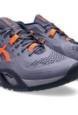 Asics MEN'S GEL-RESOLUTION X GREYISH PURPLE/NOVA ORANGE