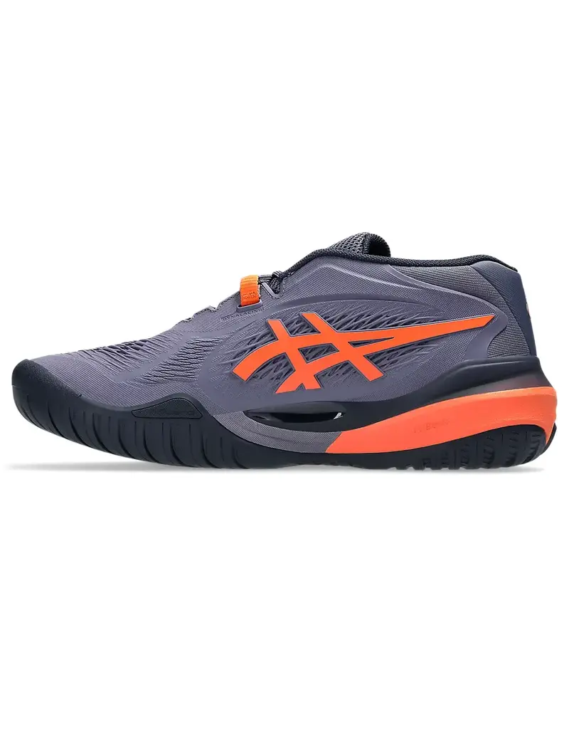 Asics MEN'S GEL-RESOLUTION X GREYISH PURPLE/NOVA ORANGE