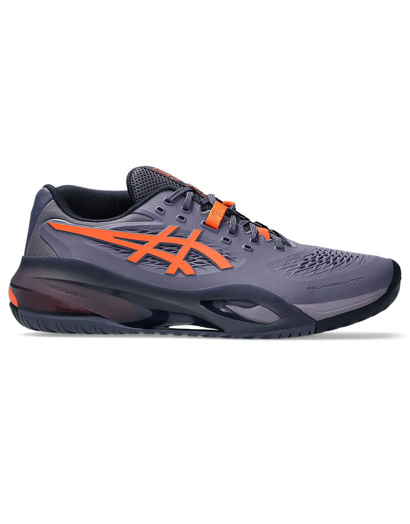 Asics MEN'S GEL-RESOLUTION X GREYISH PURPLE/NOVA ORANGE
