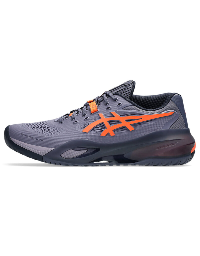 Asics MEN'S GEL-RESOLUTION X GREYISH PURPLE/NOVA ORANGE