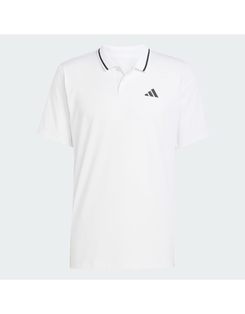 Adidas Men's Club Tennis Climacool Piqué Polo Shirt White