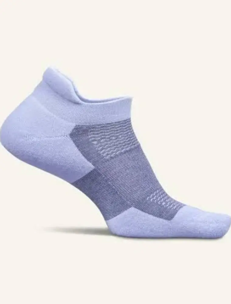 Feetures Max Cushion No Show Tab Socks Lavender Tart