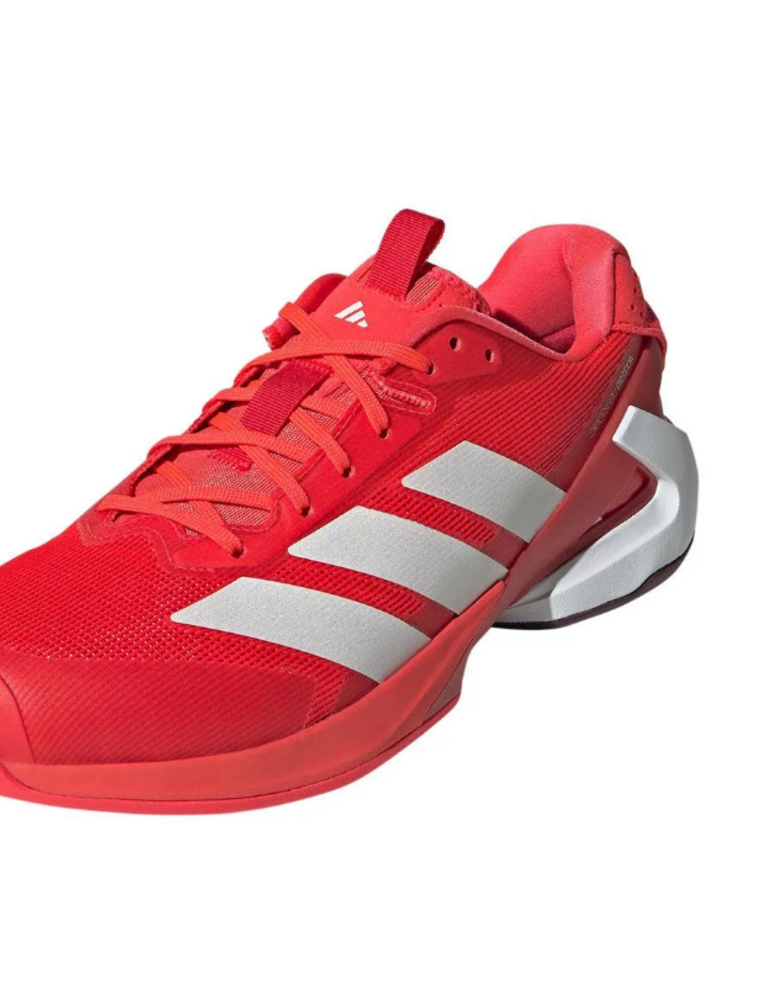 Adidas Adidas Men's Adizero Ubersonic 5 Tennis Shoes Lucid Red / Zero Metalic / Aurora Ruby