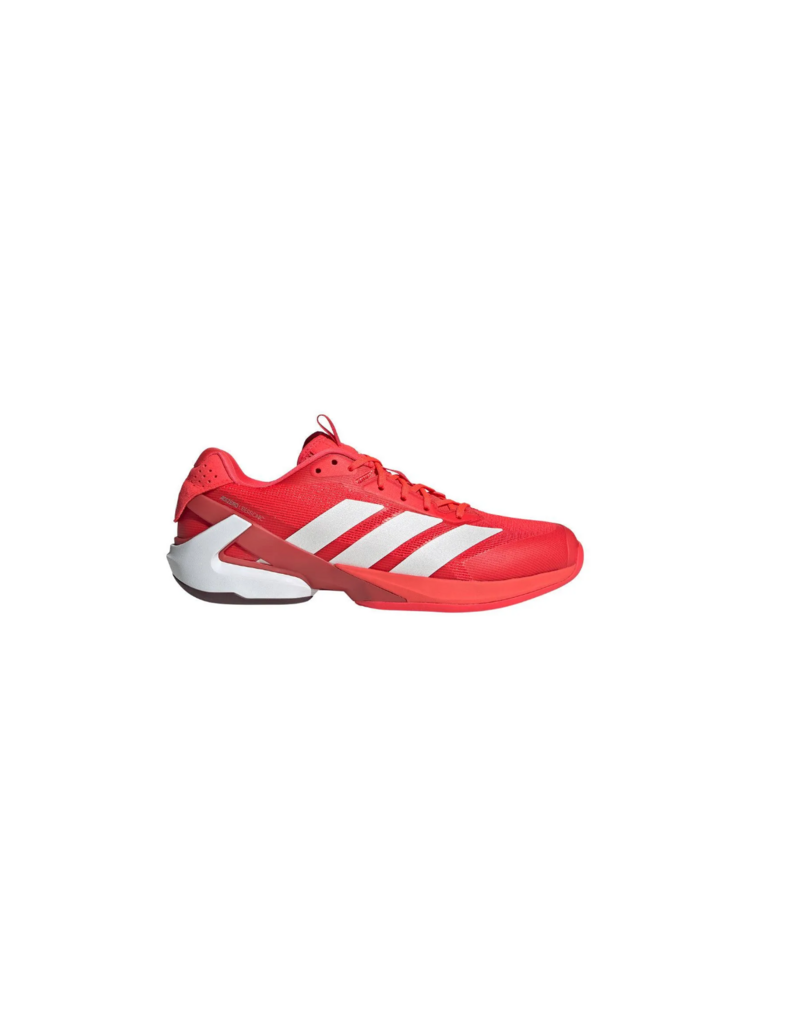 Adidas Adidas Men's Adizero Ubersonic 5 Tennis Shoes Lucid Red / Zero Metalic / Aurora Ruby
