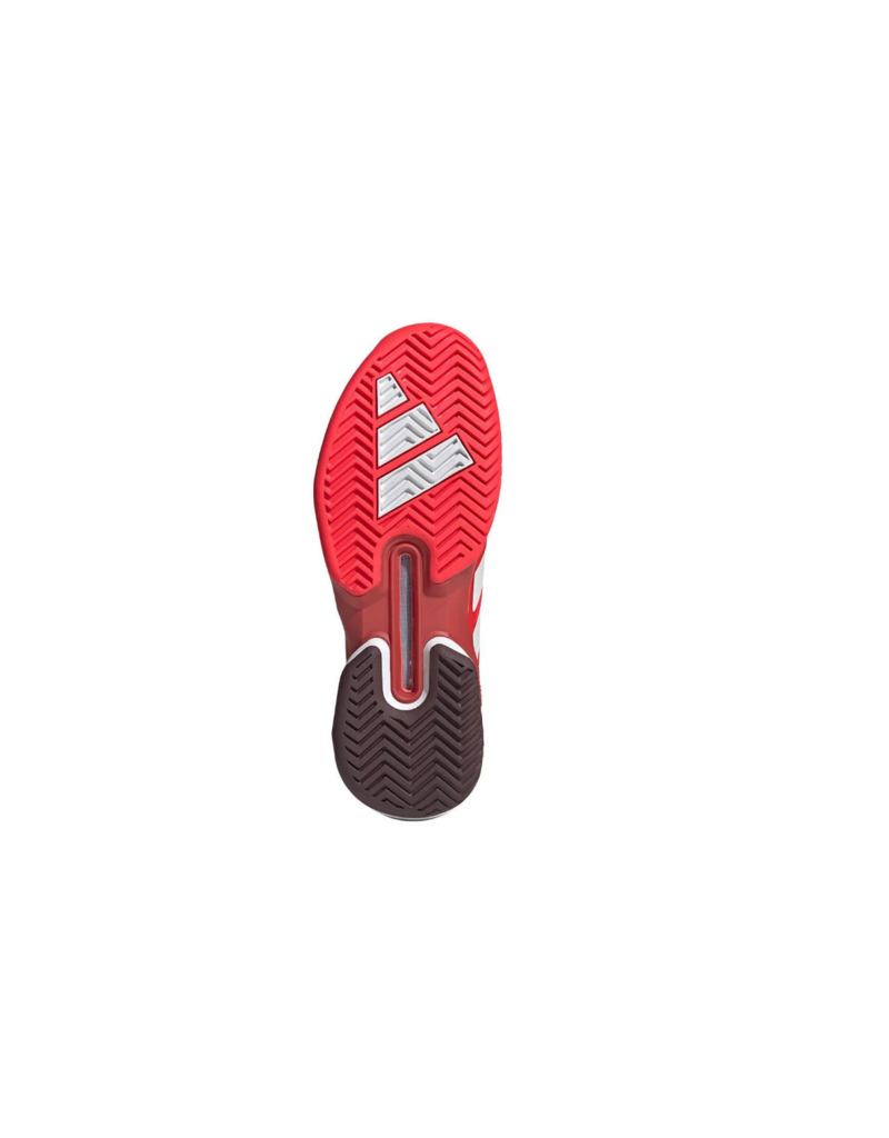 Adidas Adidas Men's Adizero Ubersonic 5 Tennis Shoes Lucid Red / Zero Metalic / Aurora Ruby