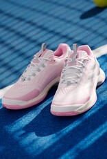 Adidas Avacourt 2  women's - Cloud White / Champagne Met. / Lucid Pink