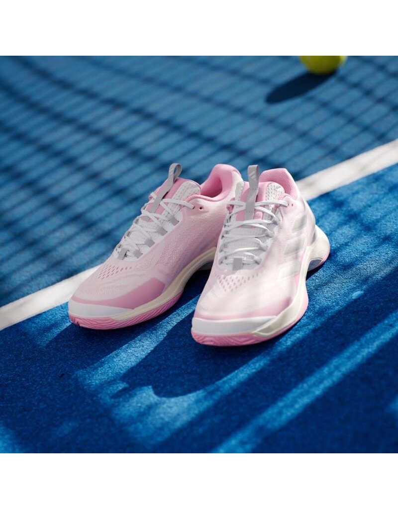 Adidas Avacourt 2  women's - Cloud White / Champagne Met. / Lucid Pink