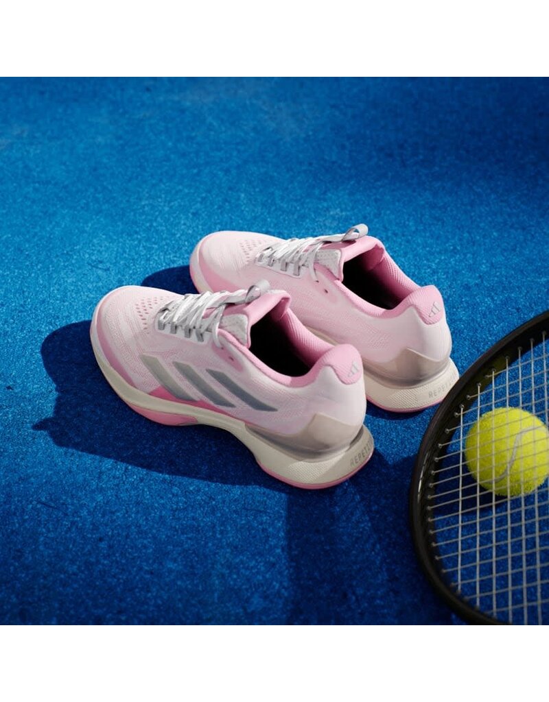 Adidas Avacourt 2  women's - Cloud White / Champagne Met. / Lucid Pink