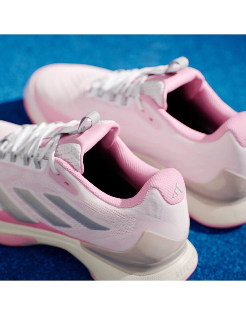 Adidas Avacourt 2  women's - Cloud White / Champagne Met. / Lucid Pink