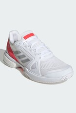 Adidas Stella Court Women's - Cloud White / Silver Metallic / Lucid Red