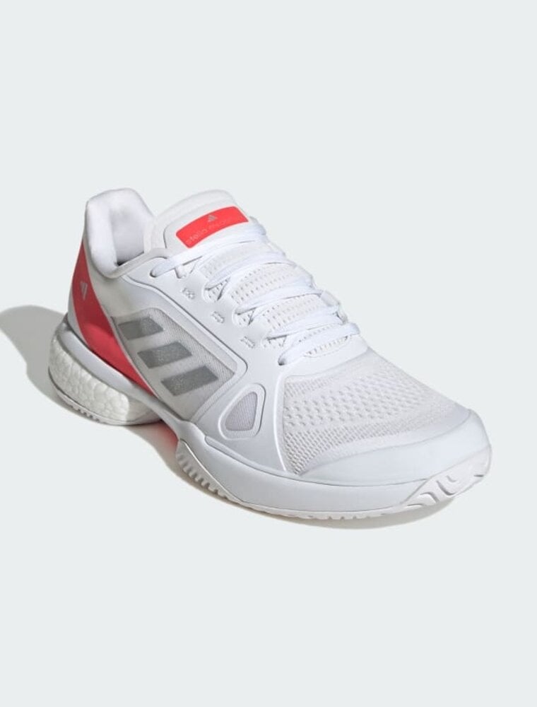 Adidas Stella Court Women's - Cloud White / Silver Metallic / Lucid Red
