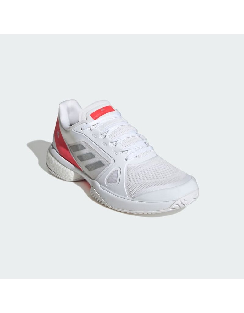 Adidas Stella Court Women's - Cloud White / Silver Metallic / Lucid Red
