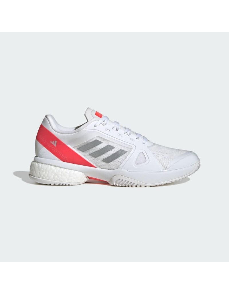 Adidas Stella Court Women's - Cloud White / Silver Metallic / Lucid Red