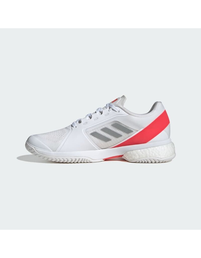 Adidas Stella Court Women's - Cloud White / Silver Metallic / Lucid Red