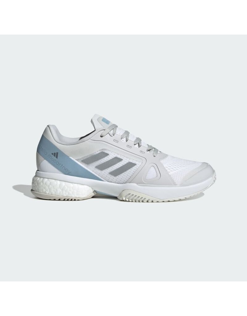Adidas Stella Court Women's - Cloud White / Silver Metallic / Wonder Blue