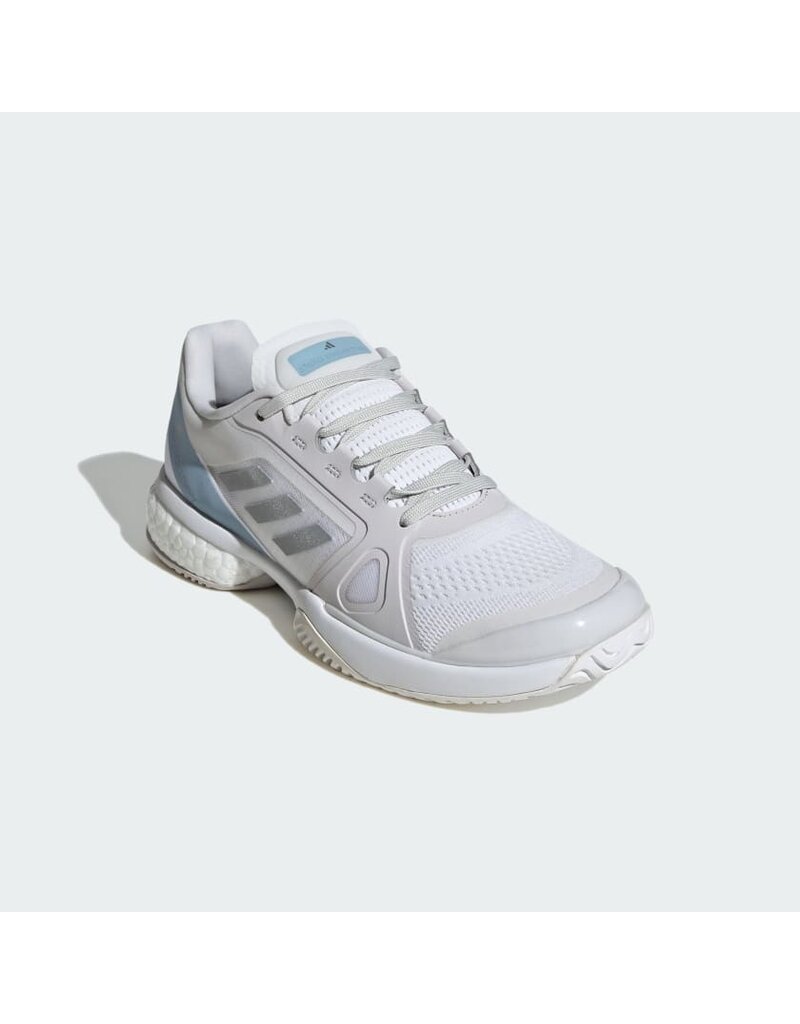 Adidas Stella Court Women's - Cloud White / Silver Metallic / Wonder Blue