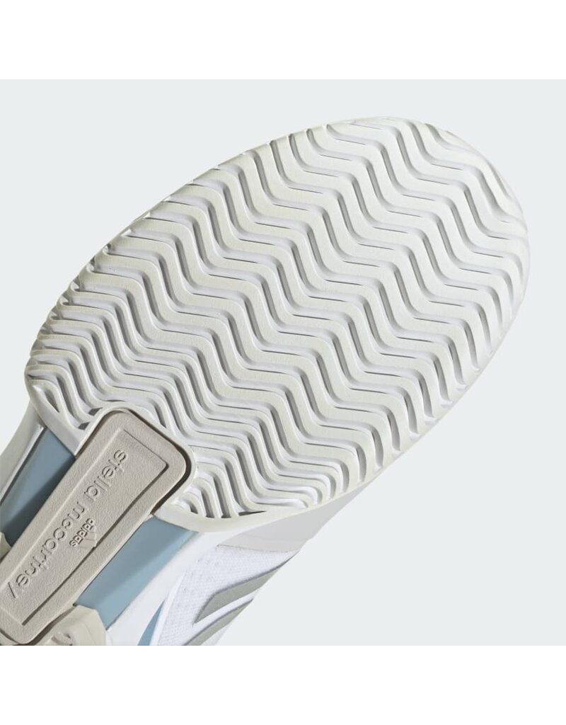 Adidas Stella Court Women's - Cloud White / Silver Metallic / Wonder Blue