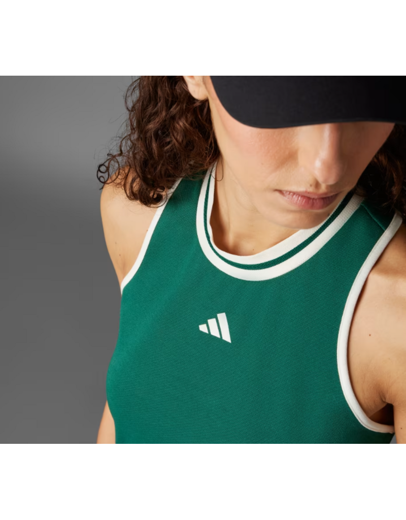 Adidas Women's Heritage Tank Collegiate Green
