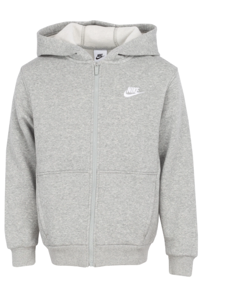 Nike Sportswear Club Fleece Jr - Heather Gray