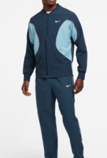 Nike Men's Advantage  Dri-FIT Jacket - Armory Navy/Denim Turquoise/Burgundy Crush/White