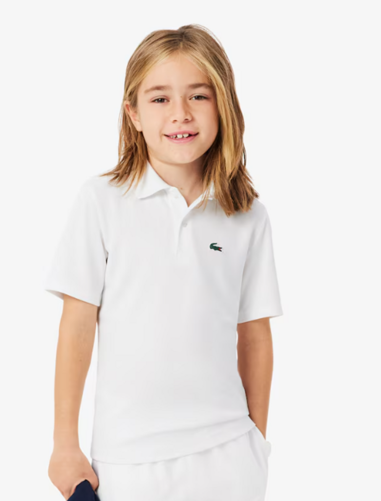 Lacoste Lacoste Boys Polo White Size 12