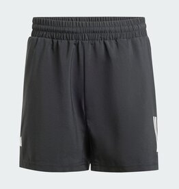 Adidas Boys Club Tennis 3-Stripes Shorts - Black