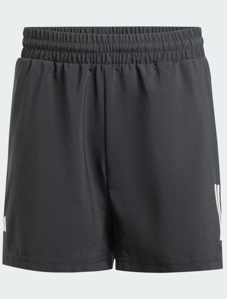 Adidas Boys Club Tennis 3-Stripes Shorts - Black