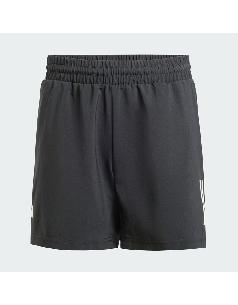 Adidas Boys Club Tennis 3-Stripes Shorts - Black