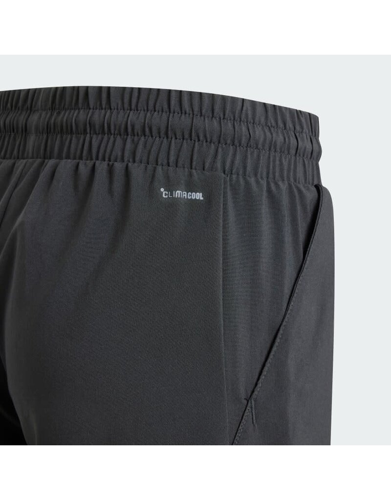 Adidas Boys Club Tennis 3-Stripes Shorts - Black