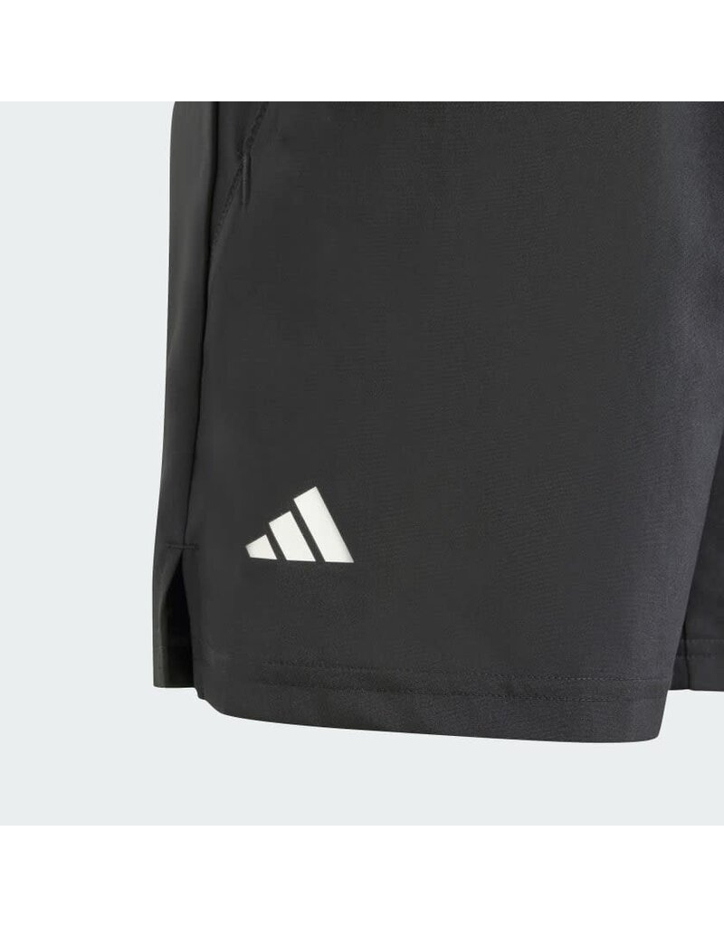 Adidas Boys Club Tennis 3-Stripes Shorts - Black