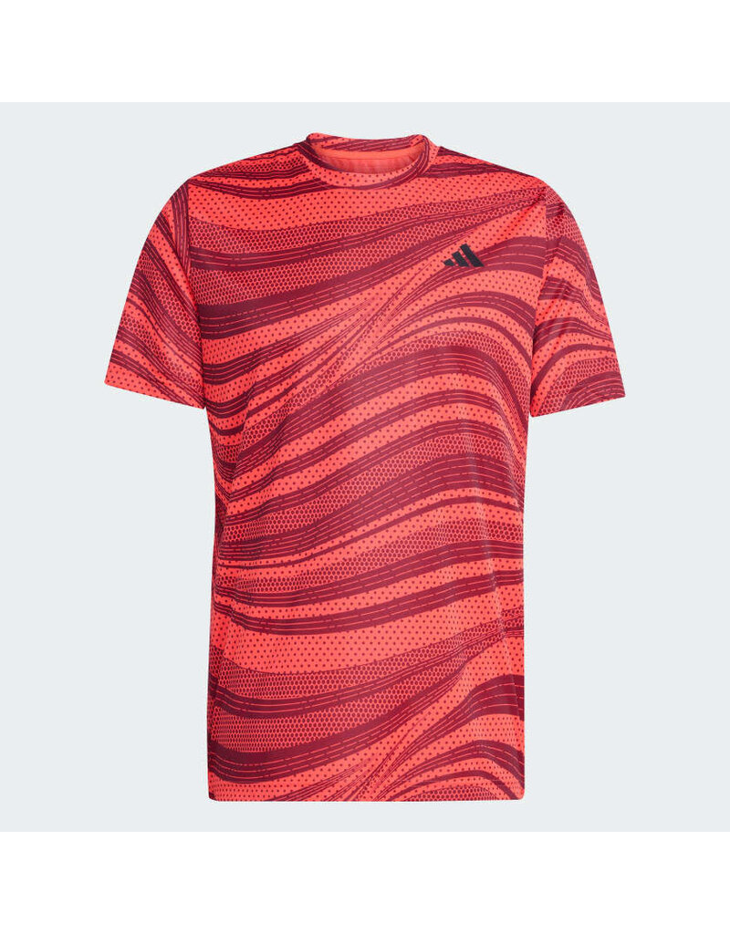 Adidas Men's Club Tennis Climacool Graphic Tee   SHARED/SELUR