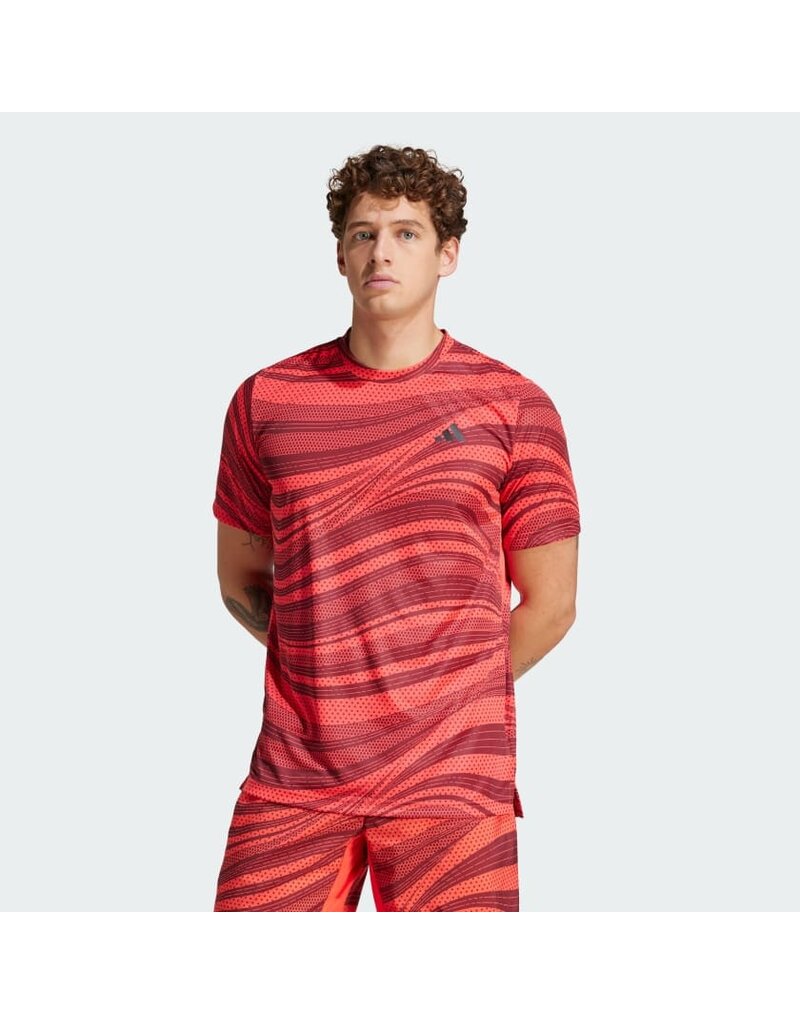 Adidas Men's Club Tennis Climacool Graphic Tee   SHARED/SELUR