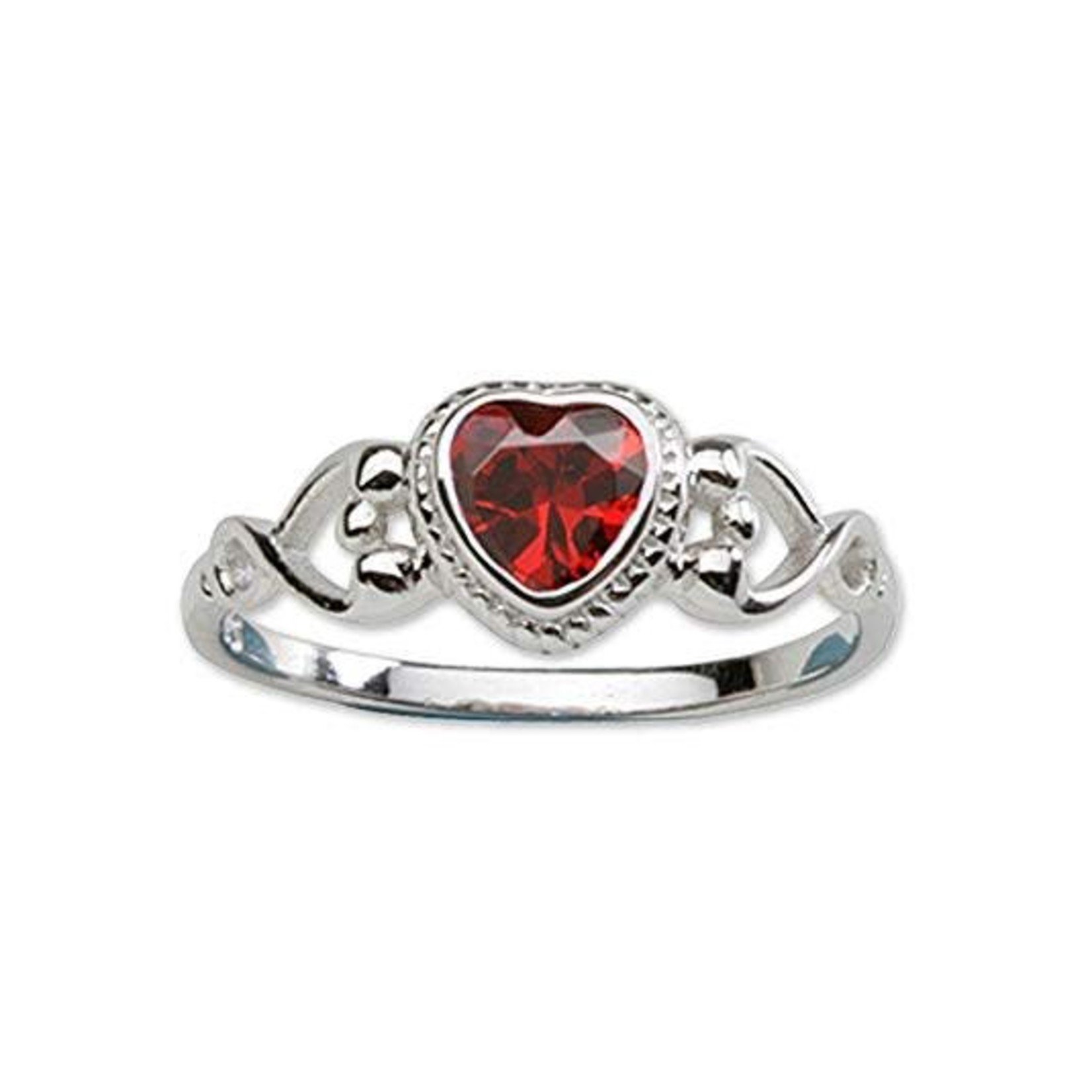 Cherished Moments Baby Ring Sterling Silver Birthstone - Size 03
