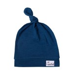 Copper Pearl Top Knot Hat 0-4M - River