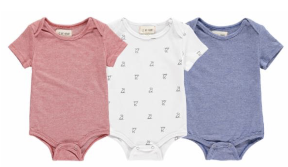 red white and blue onesie