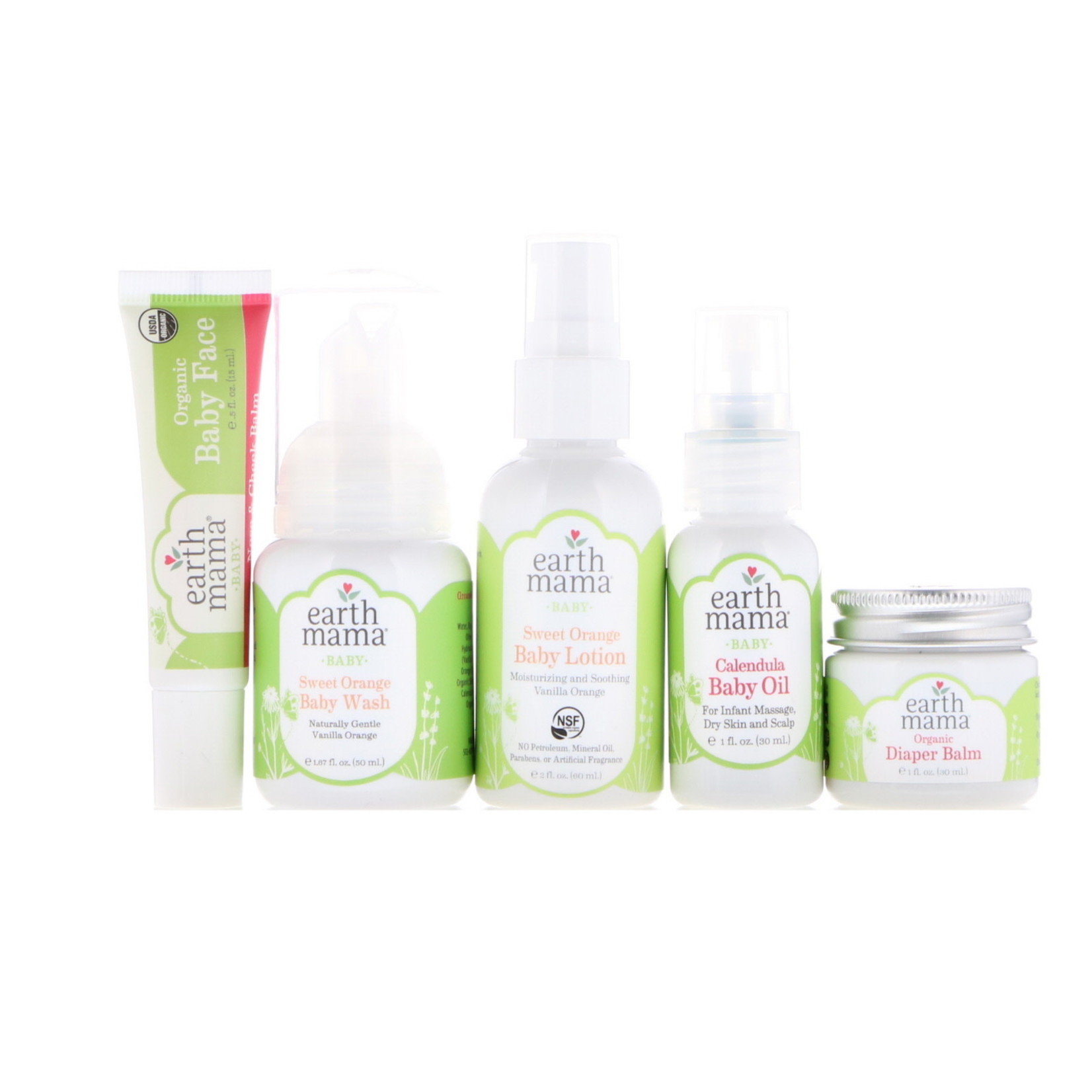 Earth Mama Organics A littleSomething for Baby Gift Set