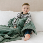 Saranoni Toddler to Teen Blanket Eucalyptus Lush