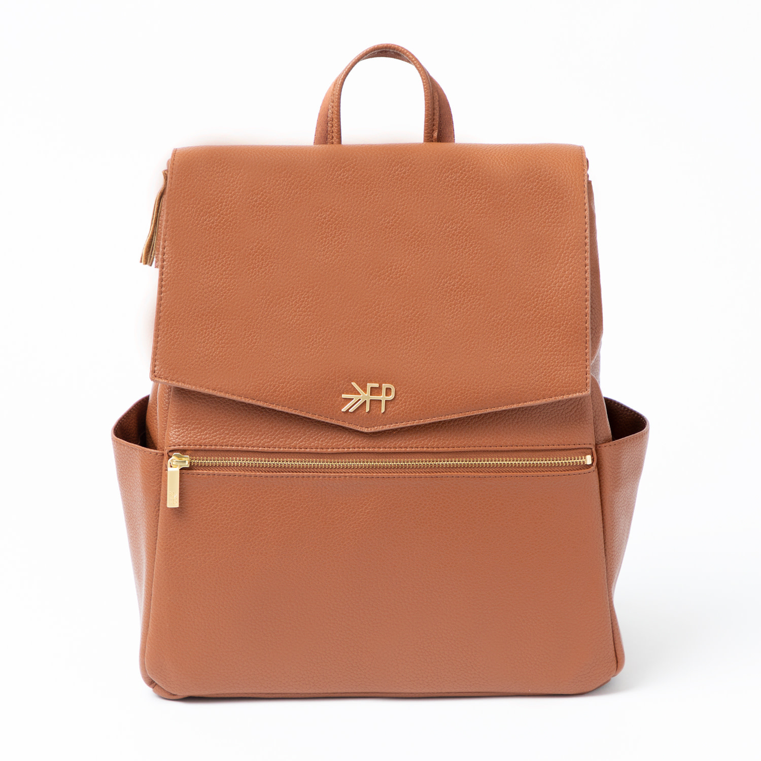 cognac diaper bag