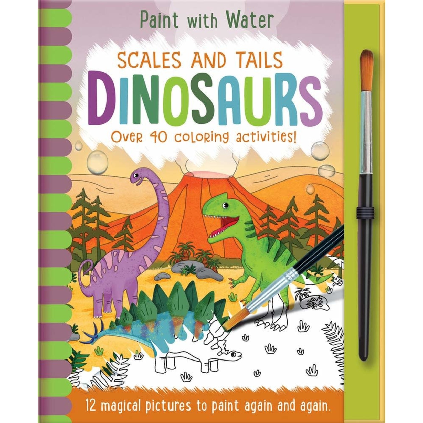 Paint with Water Dinosaurs - Kicks and Giggles