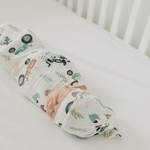 Copper Pearl Knit Swaddle Blanket - Jo Farm