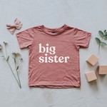 Gladfolk Big Sister Kids Tee - Mauve