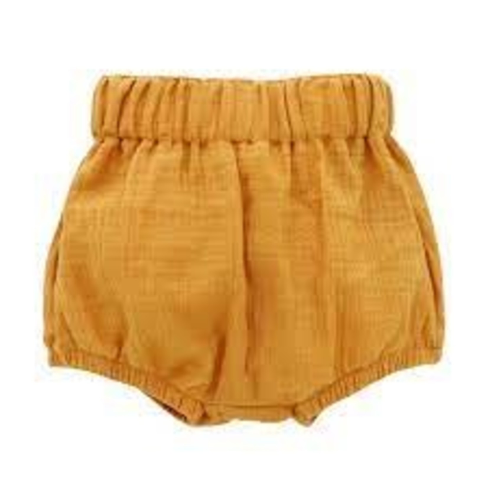 Emerson and Friends Mustard Gauze Baby Bloomers  0-3M