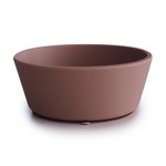 Mushie & Co Silicone Suction Bowl, Cloudy Mauve