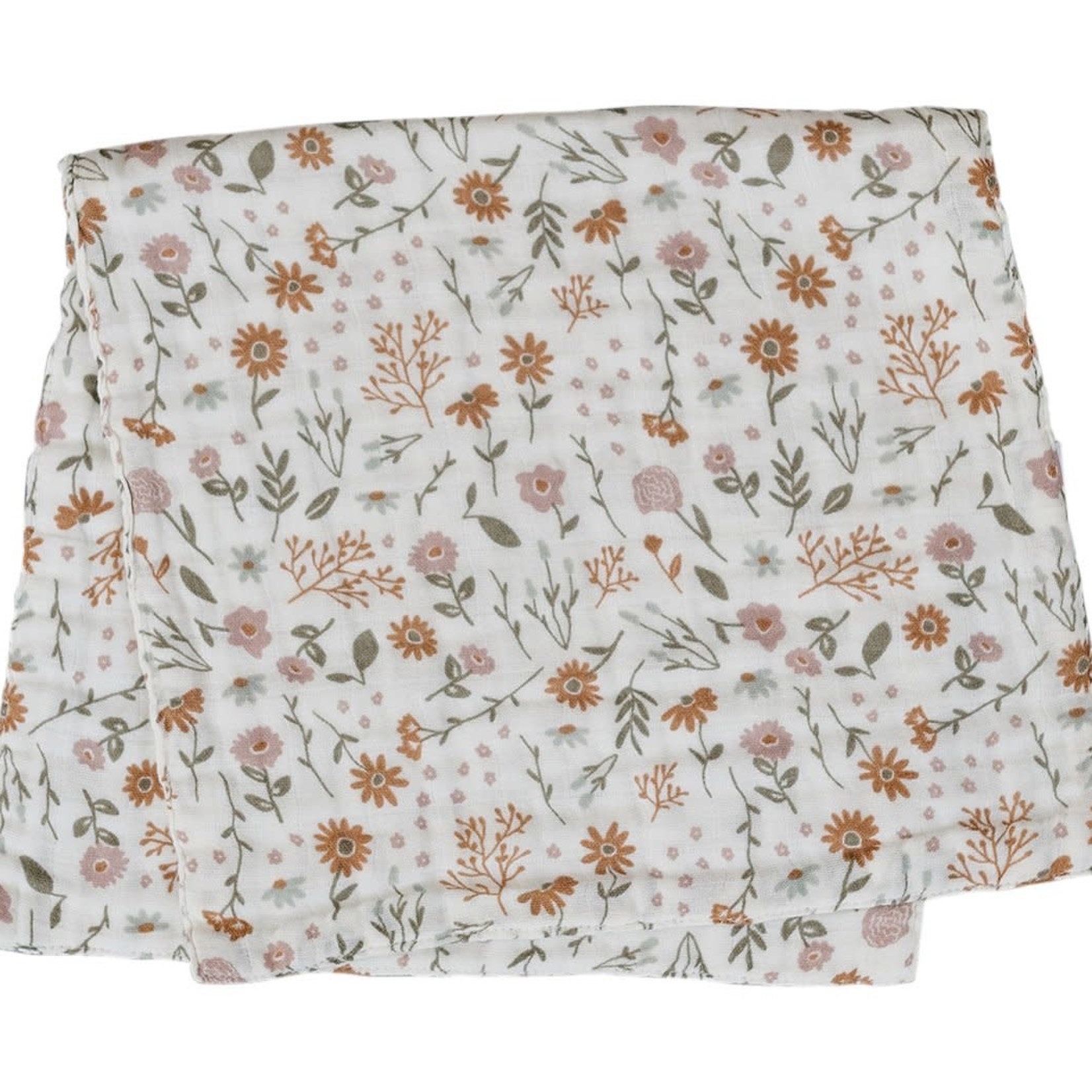 Mebie Baby Burp Cloth - Meadow Floral