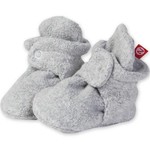 Zutano Cozie Fleece Bootie - Heather Gray